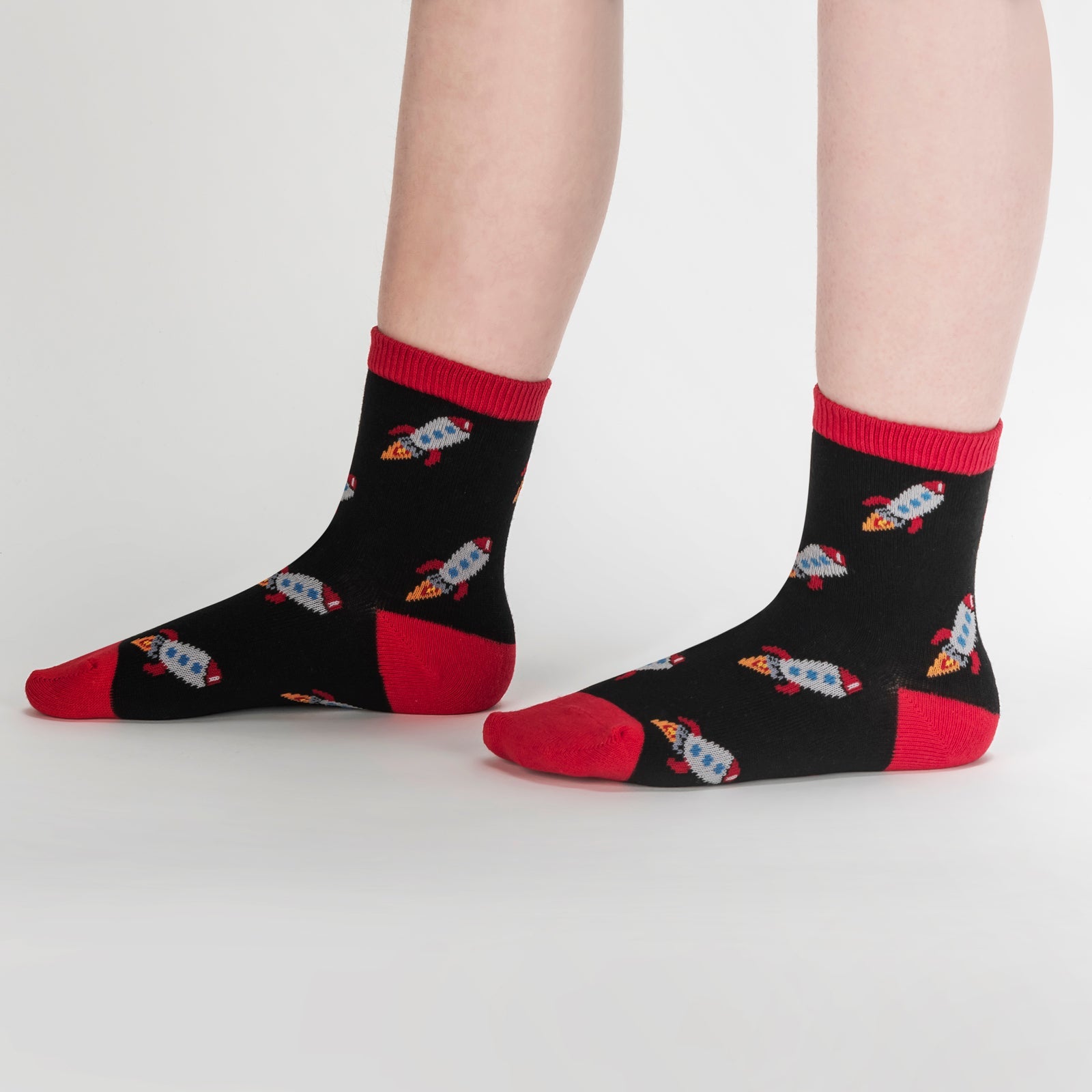 Moon Walk In The Morning Junior Crew Socks 3-Pack