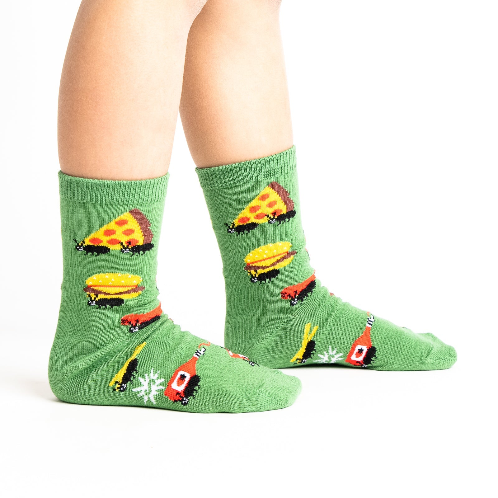 Picnic Crashers Junior Crew Socks 3-Pack