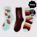 HappyBara Junior Crew Socks 3-Pack