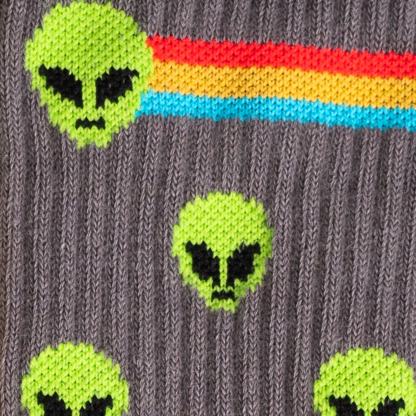 Aliens Ribbed Crew Socks