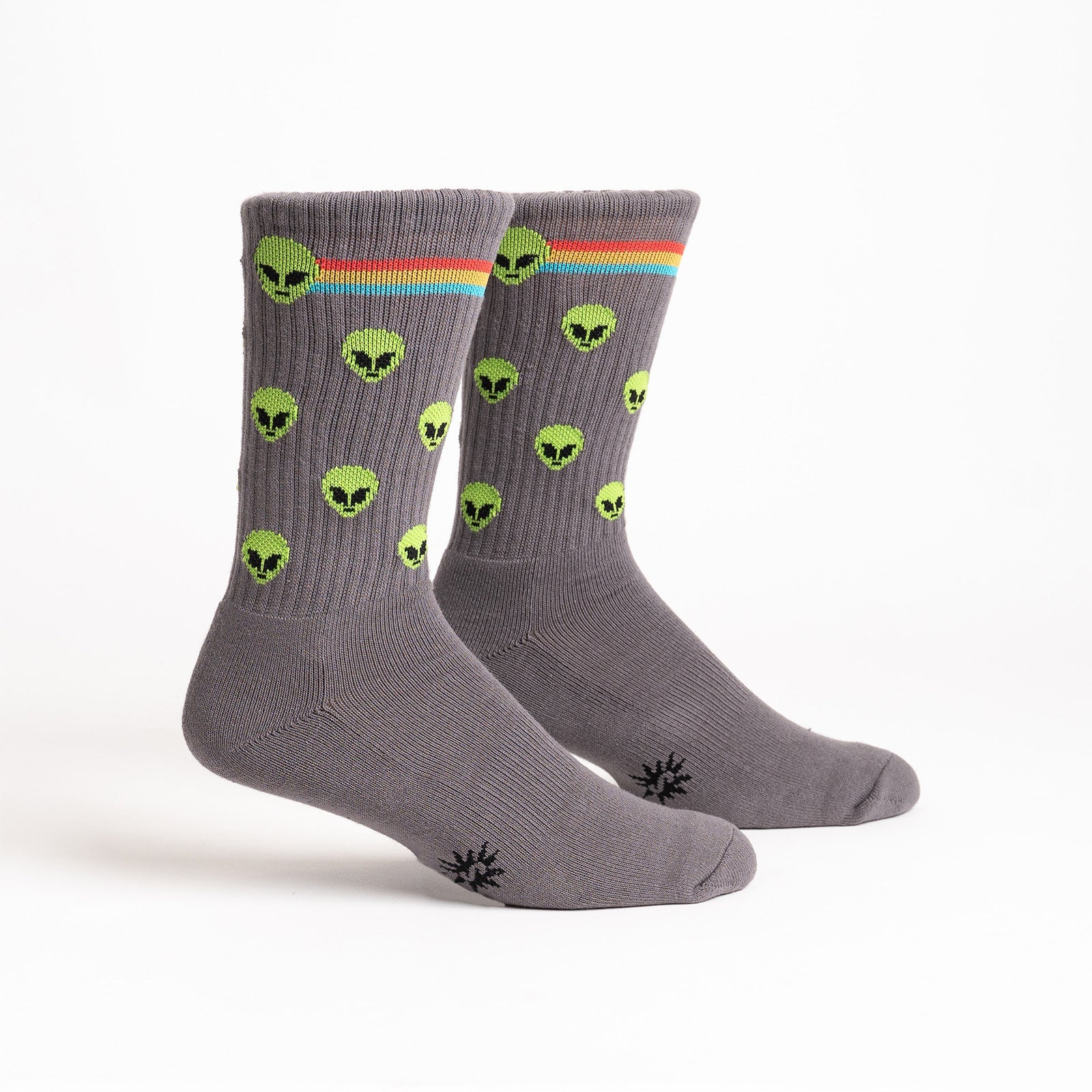 Aliens Ribbed Crew Socks