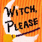 Witch, Please Ribbed Crew Socks