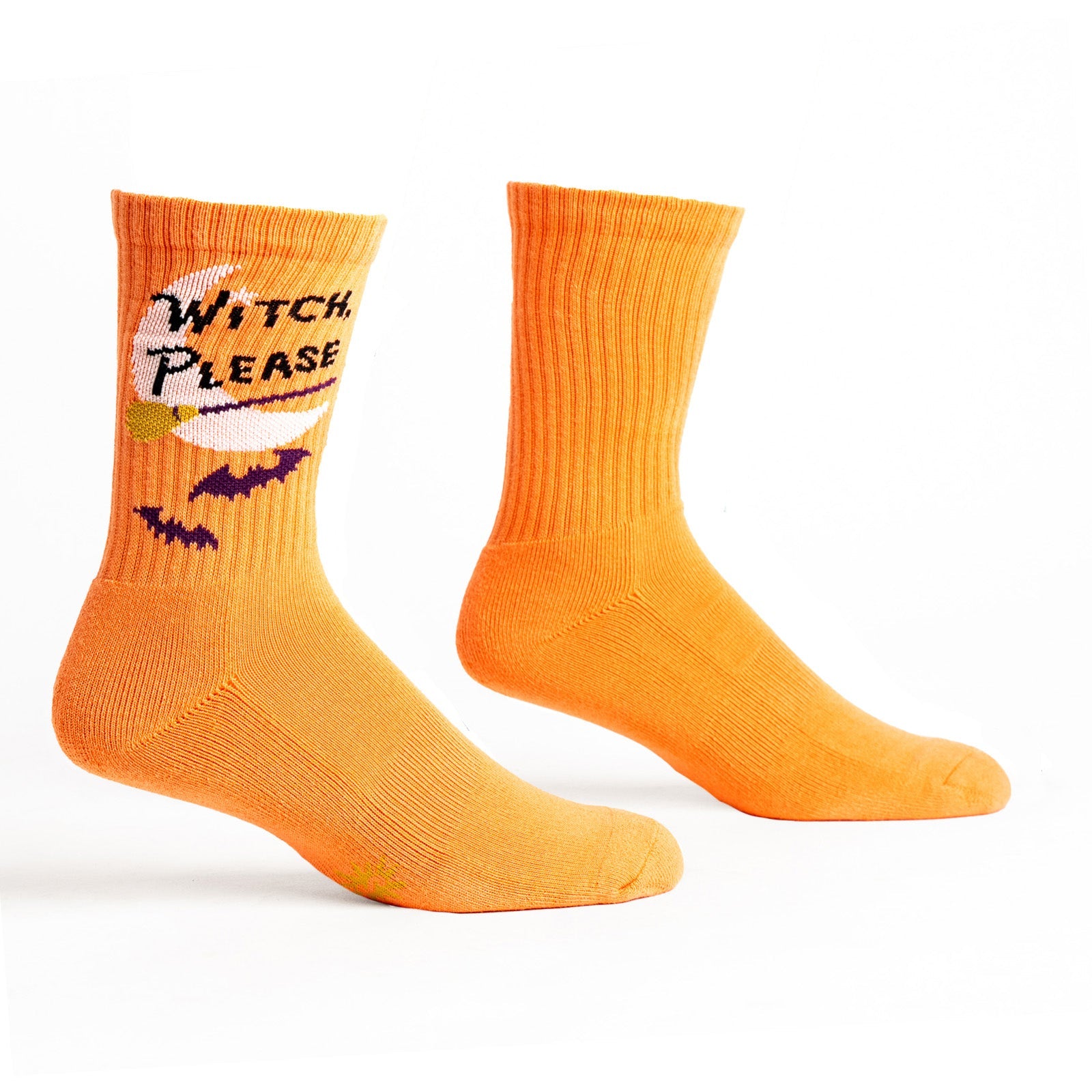 Witch, Please Ribbed Crew Socks