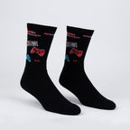 Press Play Ribbed Crew Socks