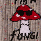 I'm a Fungi Ribbed Crew Socks