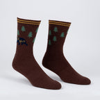 Go Wild Ribbed Crew Socks