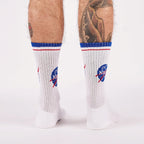Out of This World Ribbed Crew Socks