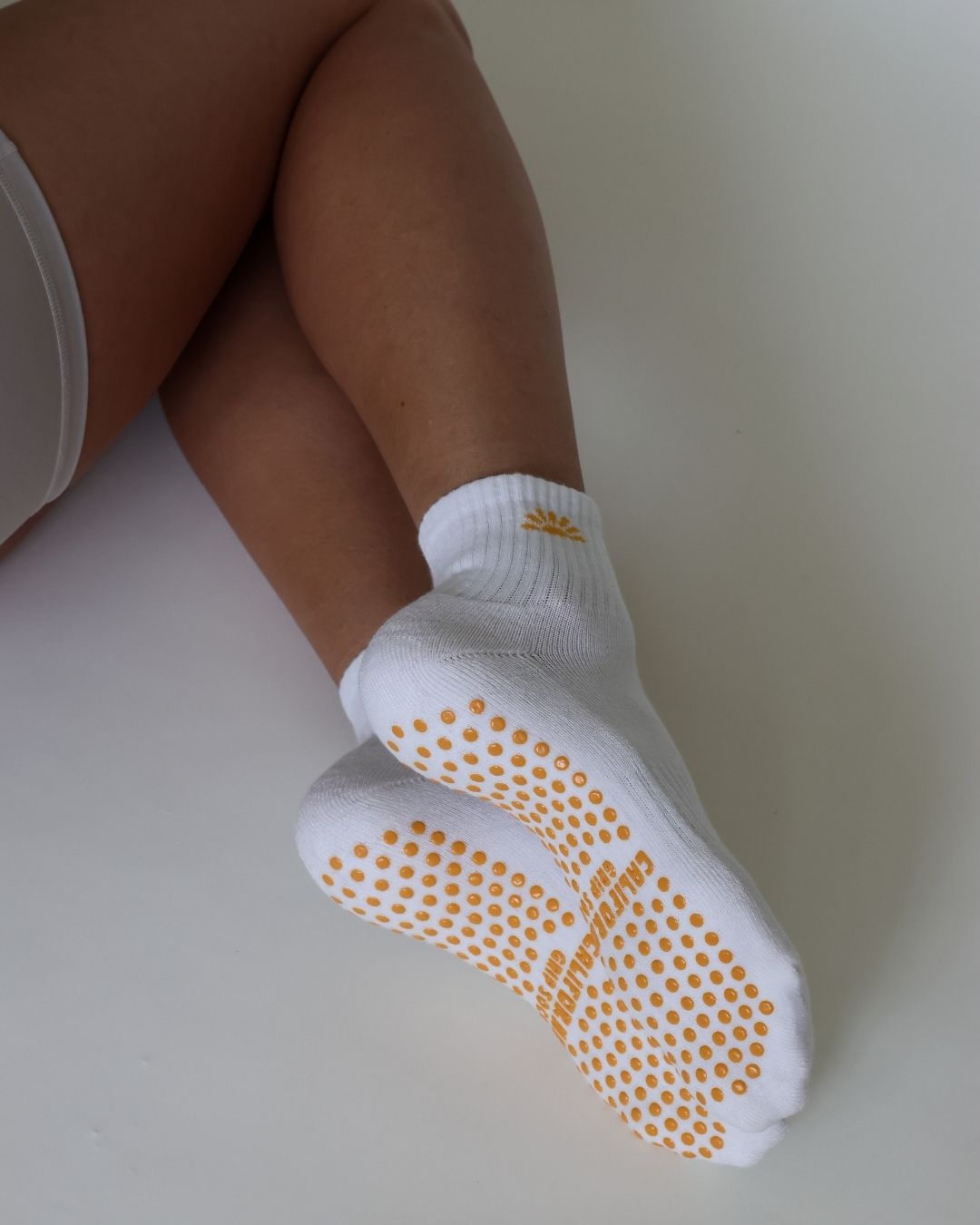 The Sunshine Shortie Grip Socks