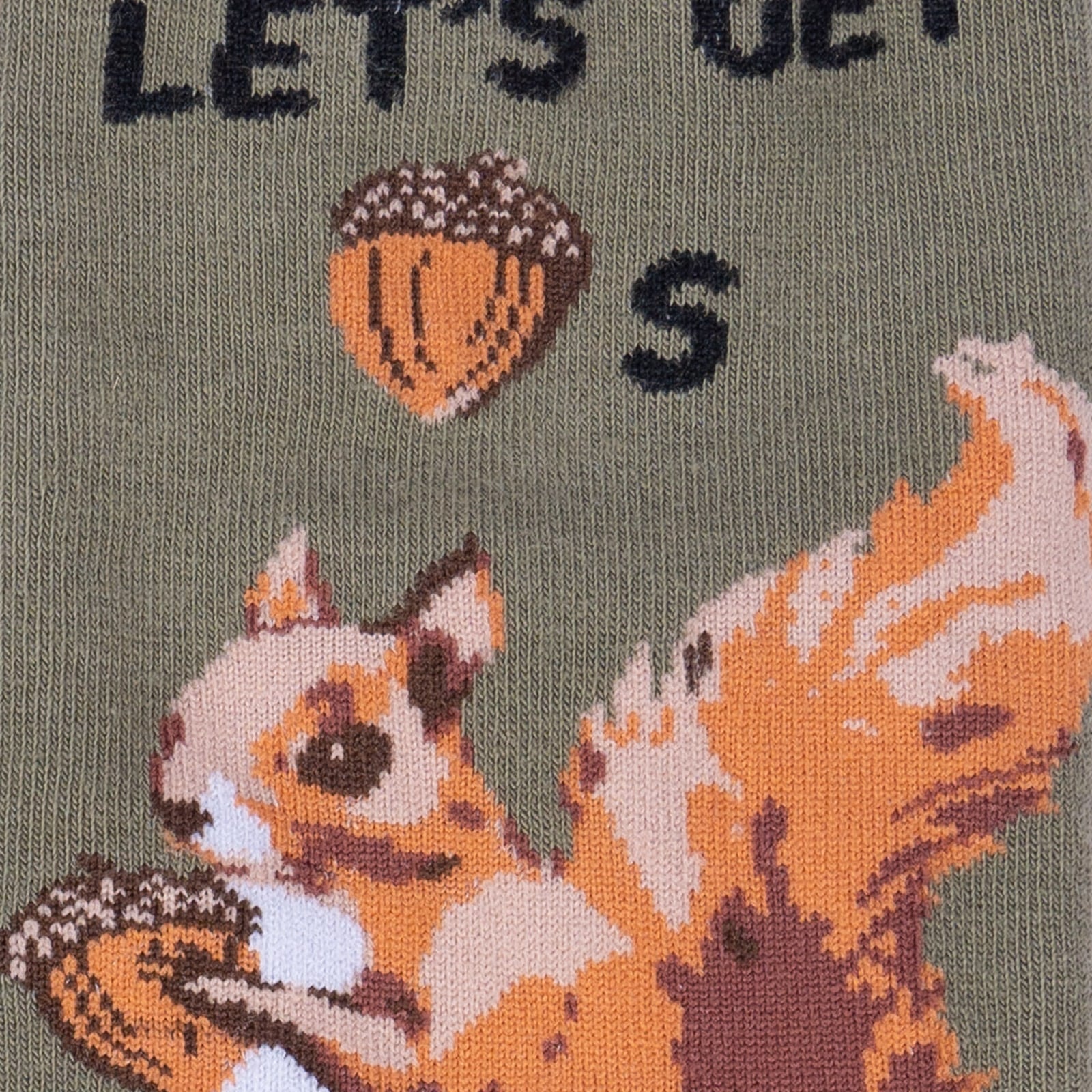 Let's Get Nuts Women's Crew Socks