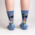 A Purr-fect Day Crew Socks