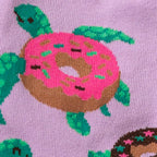 Donut Worry, Be Happy Crew Socks