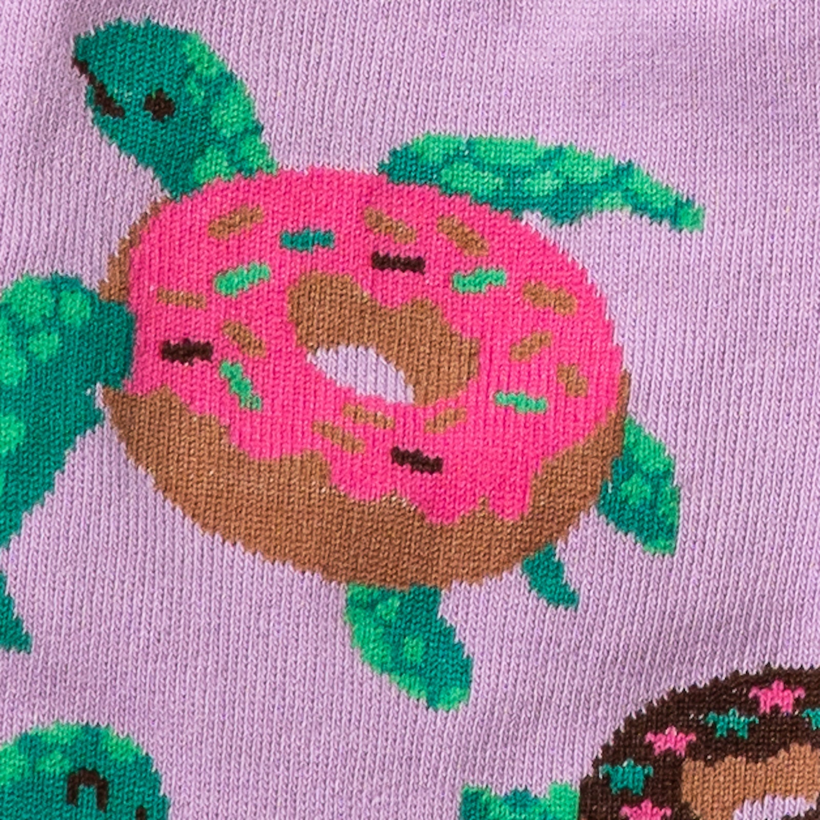 Donut Worry, Be Happy Crew Socks