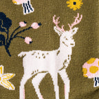 I See You Over Deer Crew Socks