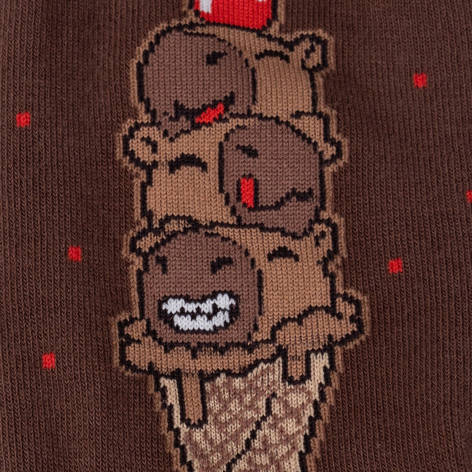 Choco-bara Ice Cream Crew Socks