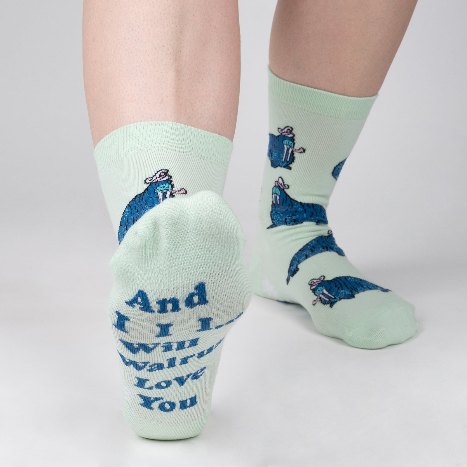 And I Will Walrus Love You Women's Crew Socks