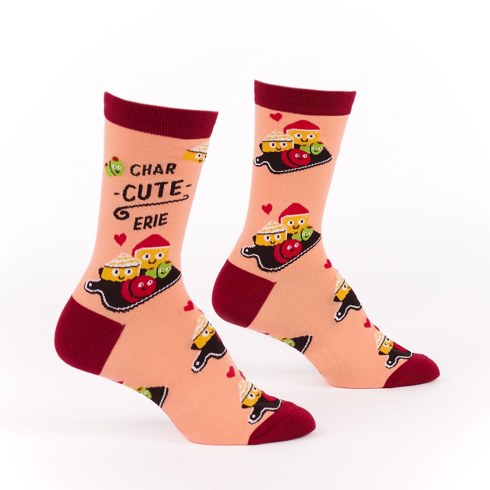 Char-cute-erie   Crew Socks