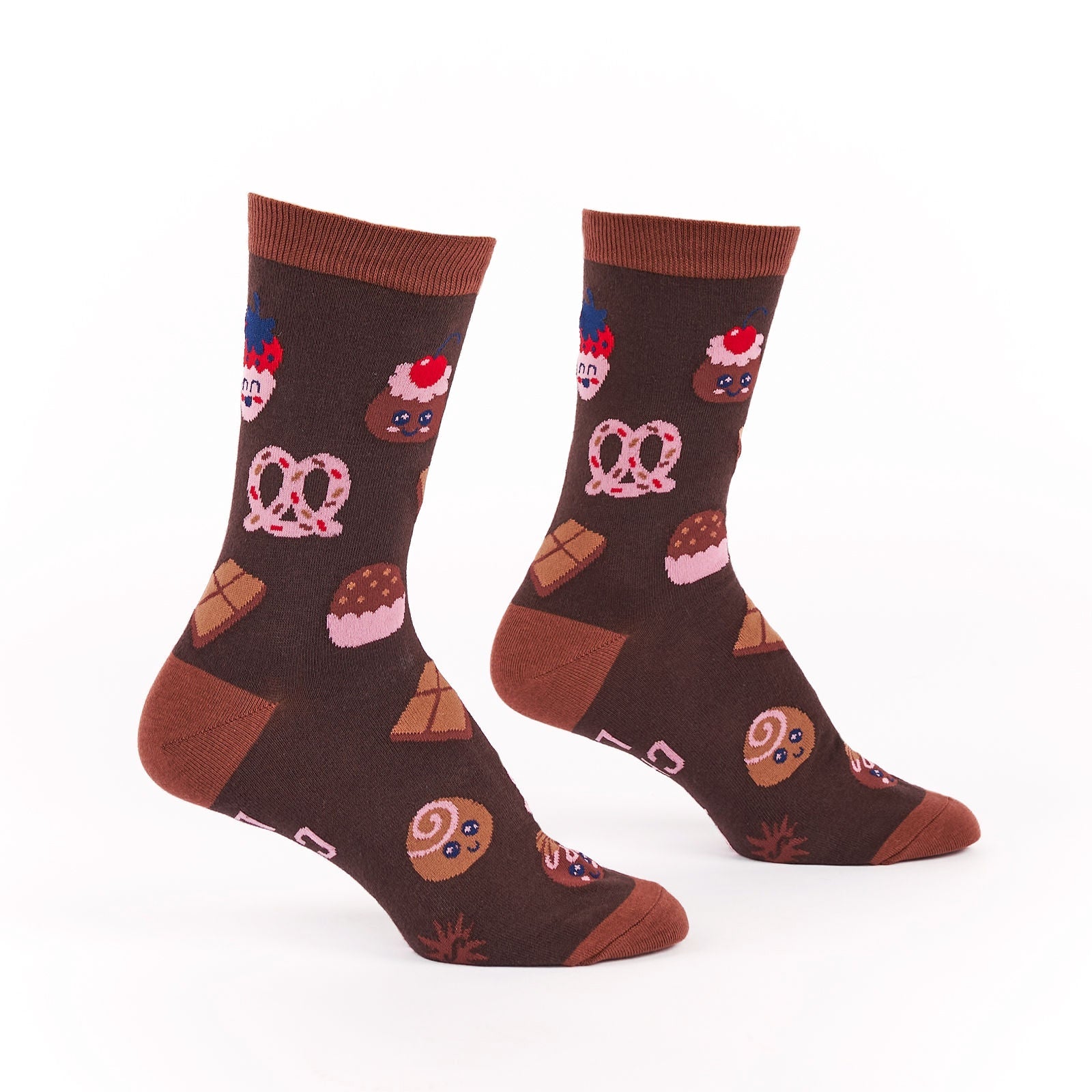 Just Here for the Chocolate Crew Socks