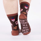 Just Here for the Chocolate Crew Socks
