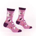 Snuggle Bunny Crew Socks