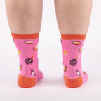 Jelly Candy Snails Crew Socks