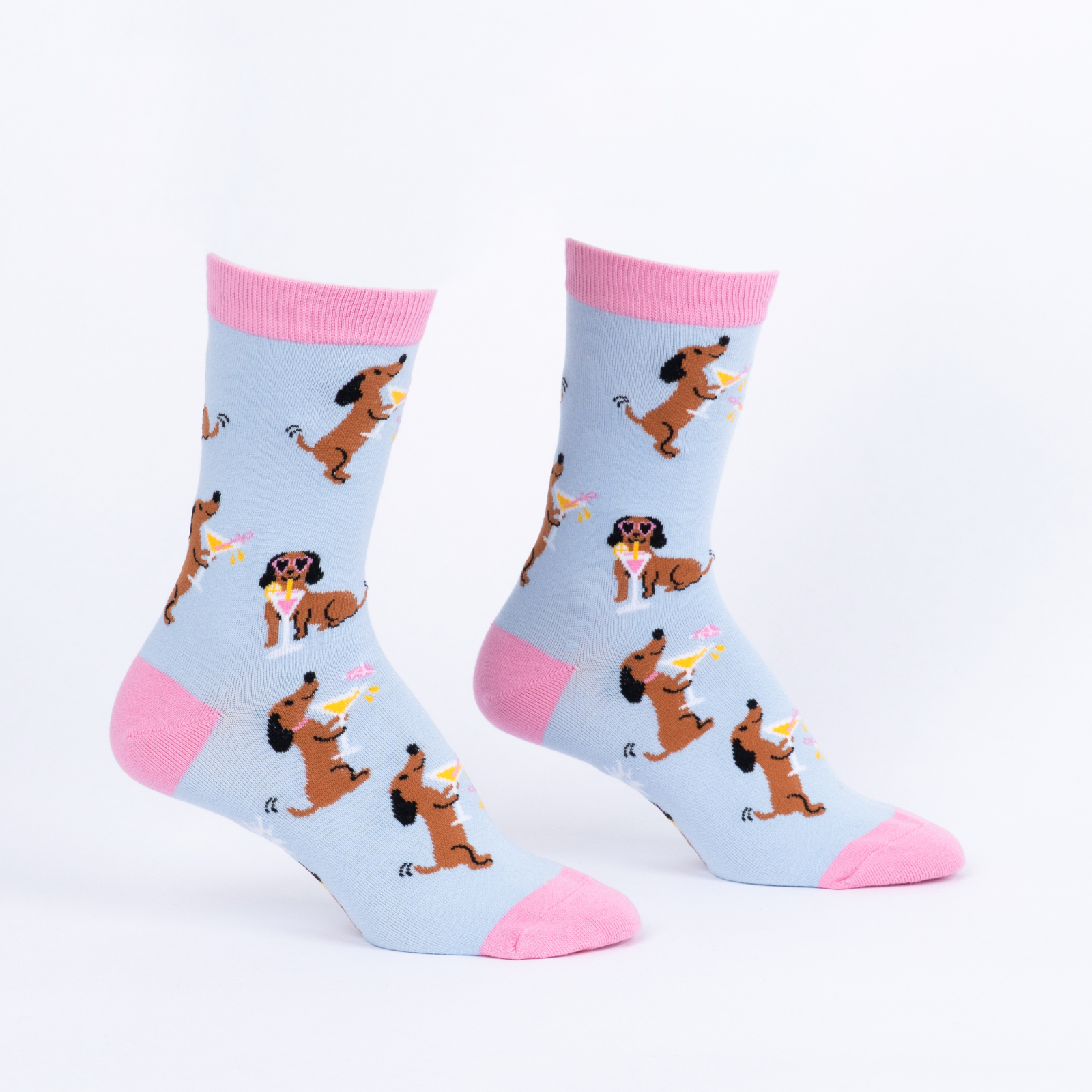 Cocktail Weenies Crew Socks
