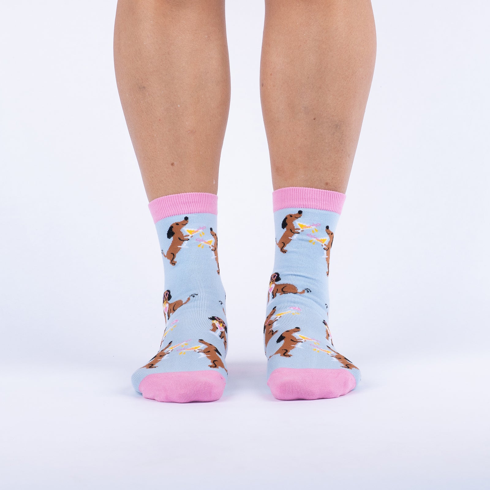 Cocktail Weenies Crew Socks