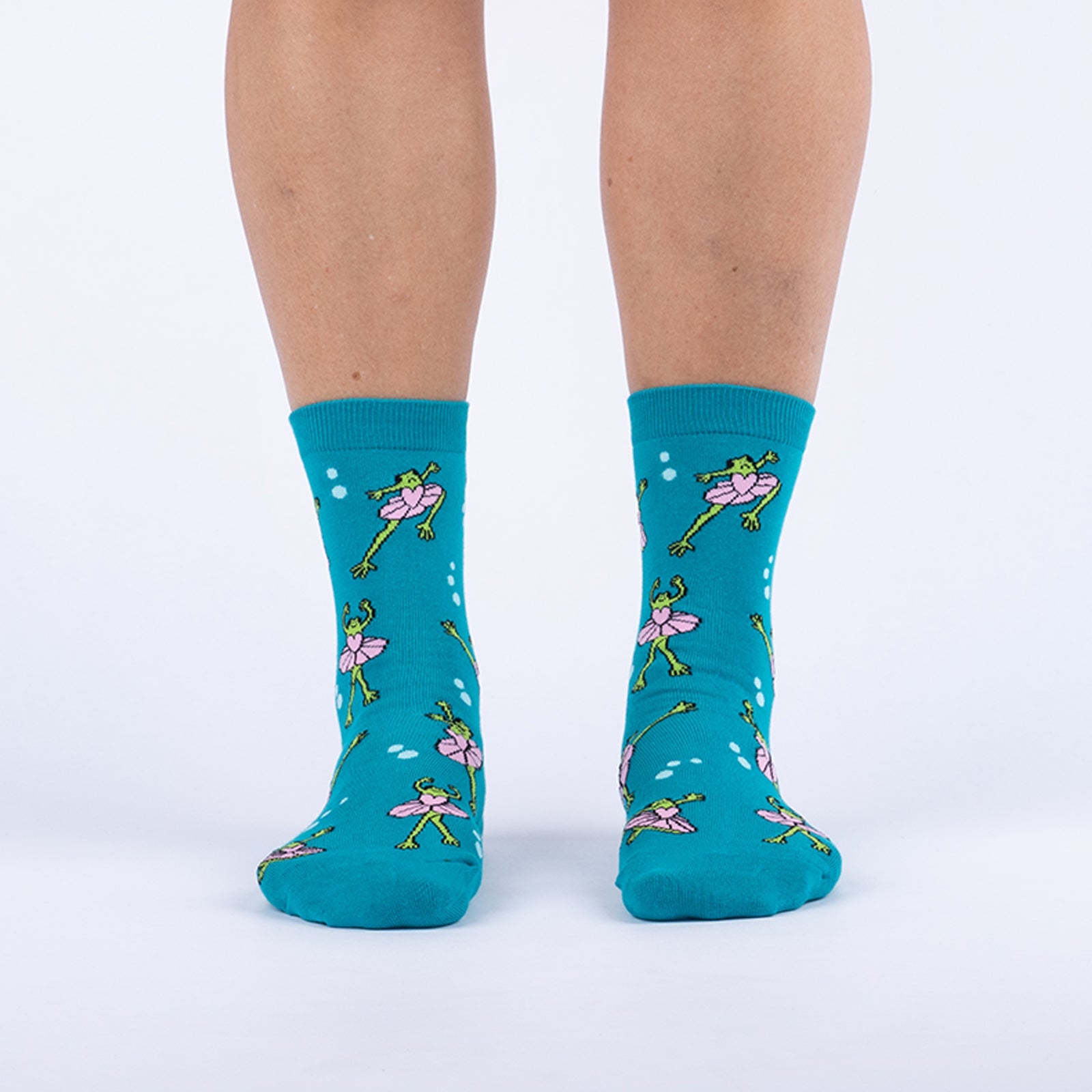 Ballet Frogs Crew Socks