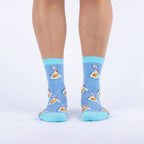 Gold Fish Crew Socks