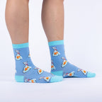 Gold Fish Crew Socks