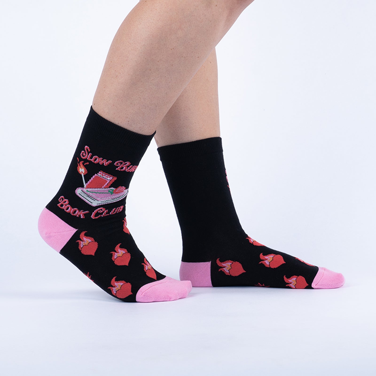 Slow Burn Crew Socks