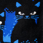 Cats In the Dark Youth Knee Socks
