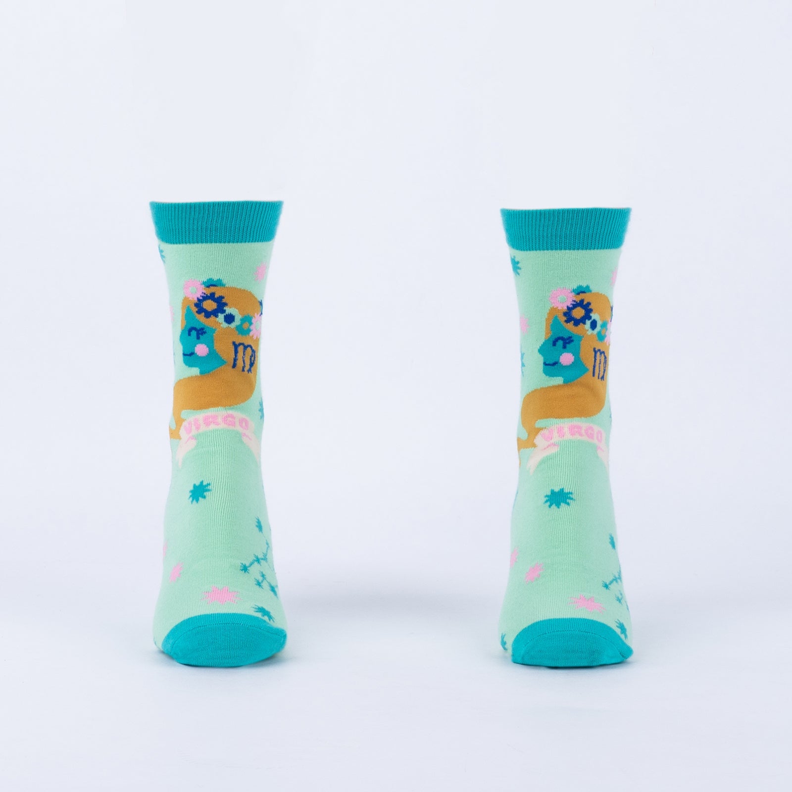 Virgo Greeting Card with Socks