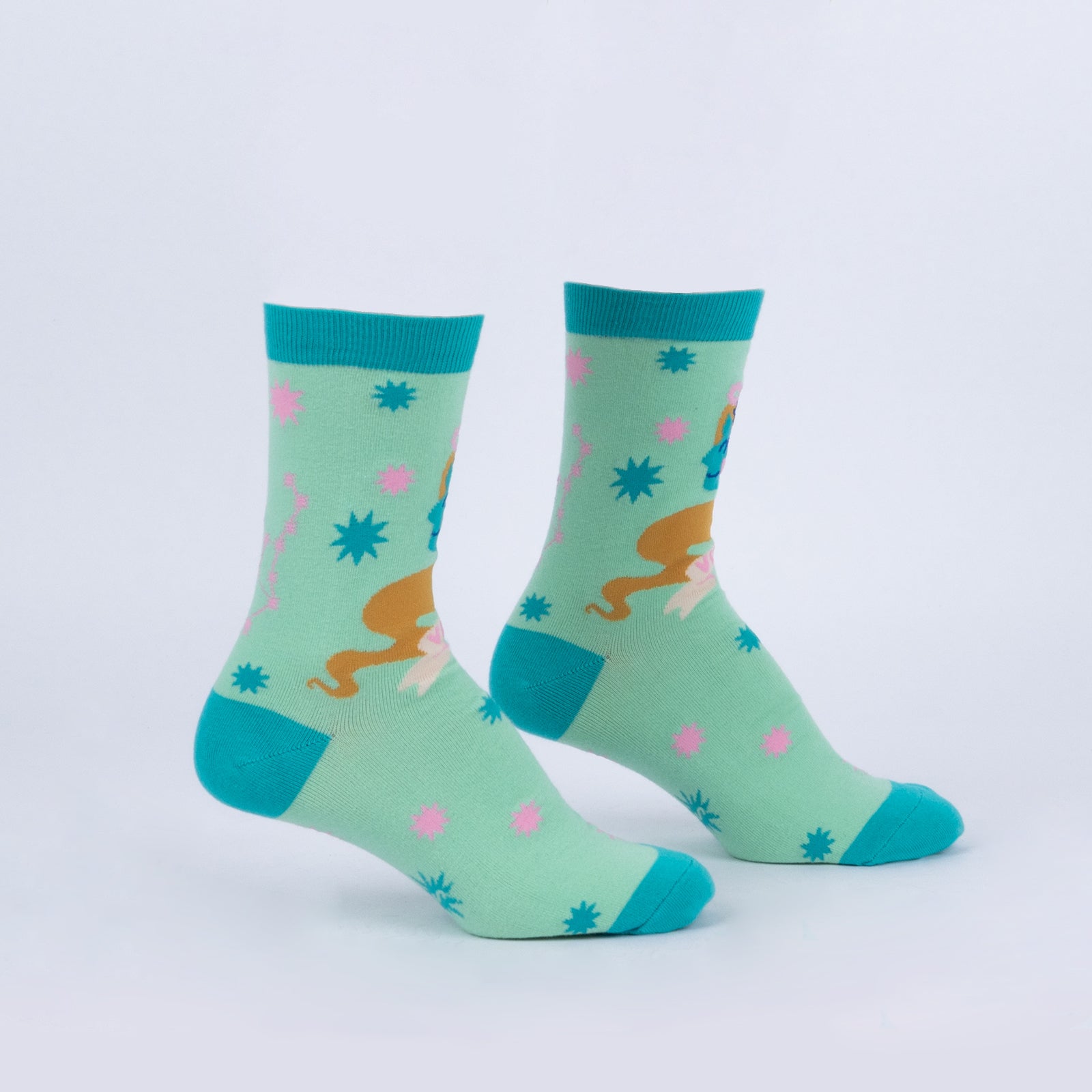 Virgo Greeting Card with Socks