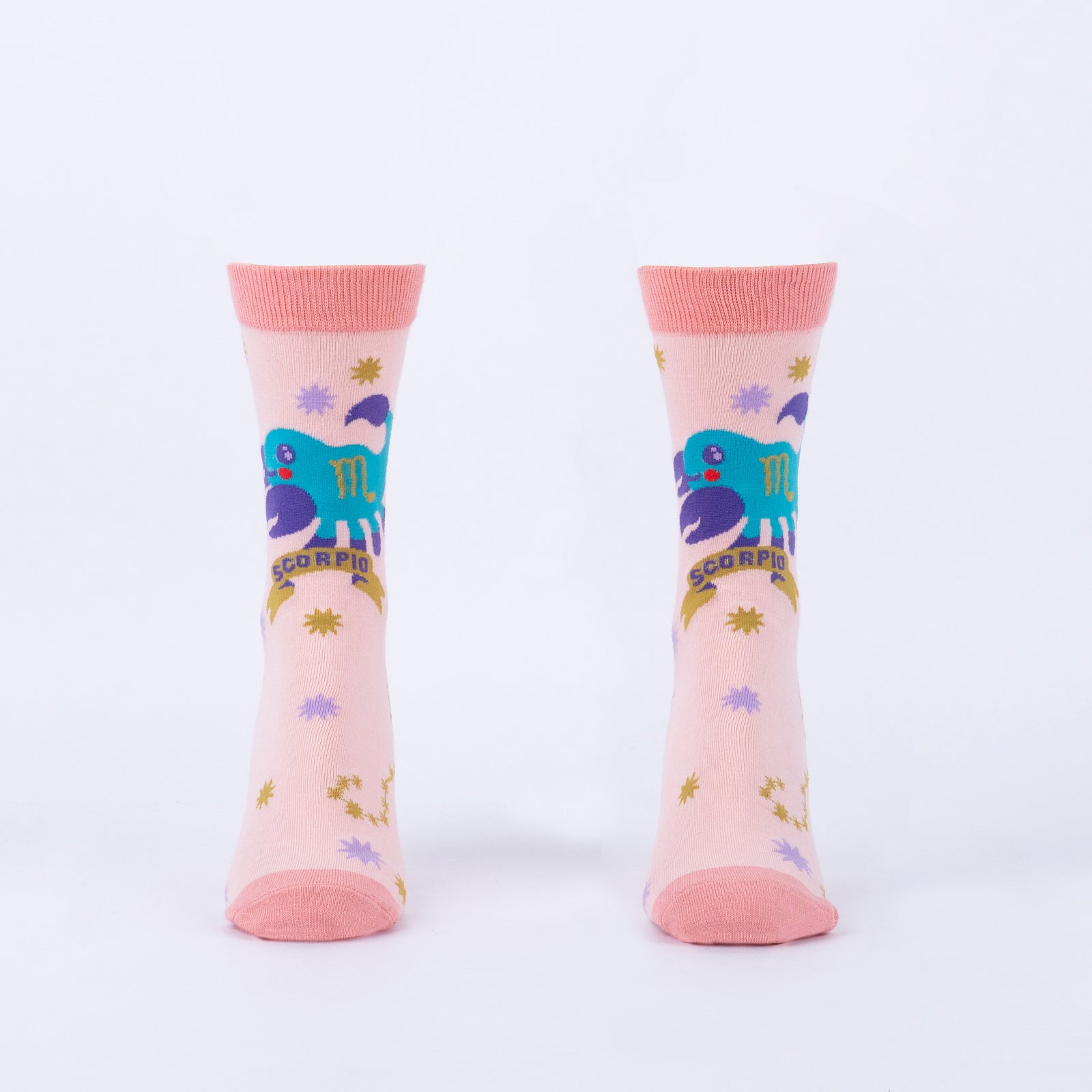 Scorpio Greeting Card with Socks