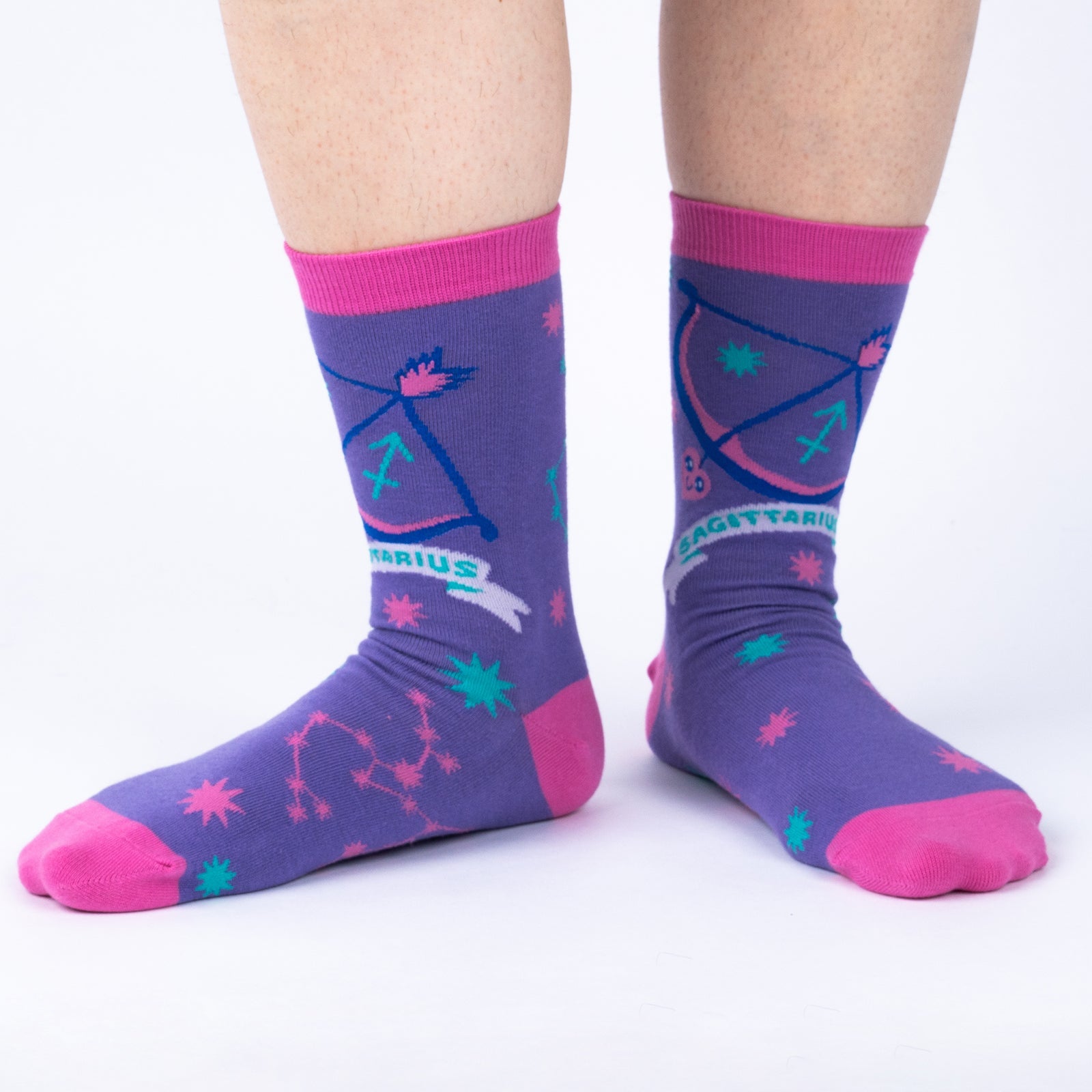Sagittarius Greeting Card with Socks