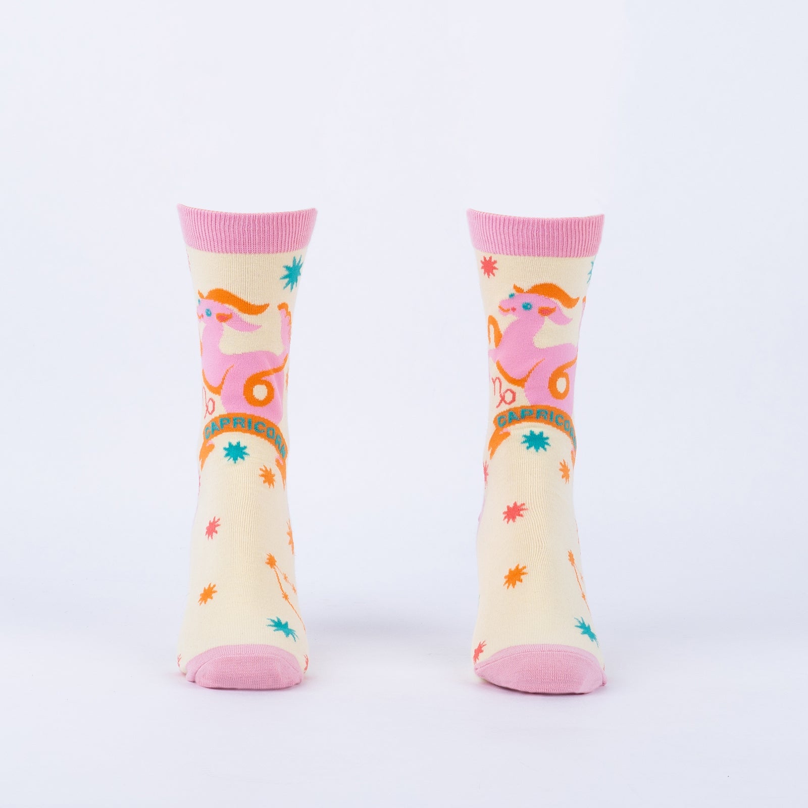 Capricorn Greeting Card with Socks