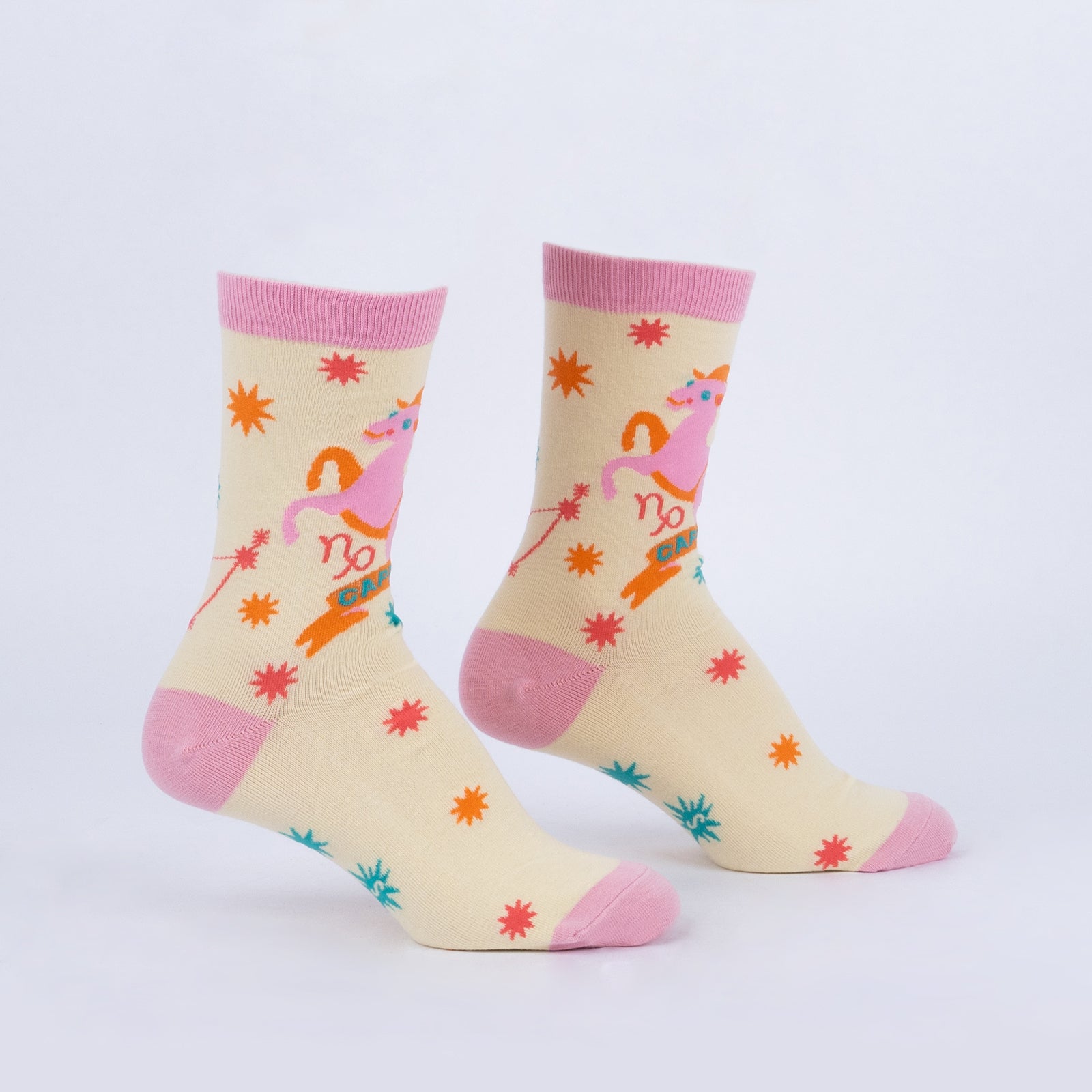 Capricorn Greeting Card with Socks