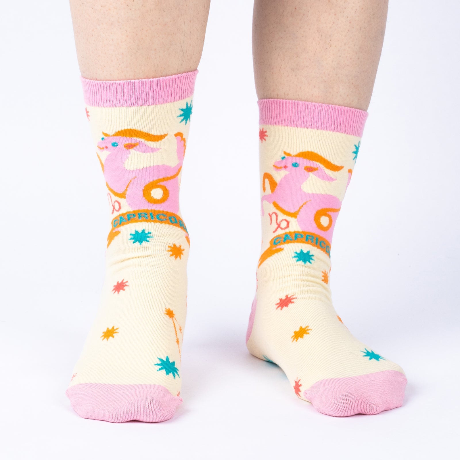 Capricorn Greeting Card with Socks