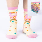 Capricorn Greeting Card with Socks