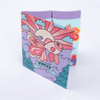 Pisces Greeting Card with Socks