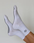 The Plumeria Grip Socks