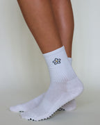 The Plumeria Grip Socks