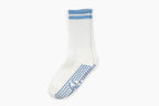 The Classic Grip Socks - Blue Stripes